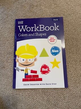 Colors and Shapes Workbook for Pre-K